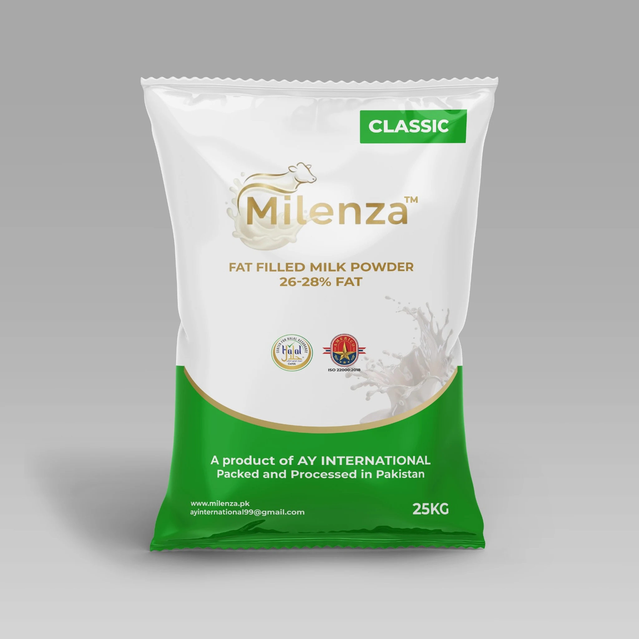 Fat Filled Milk Powder — Classic — 25 KG pack by Milenza